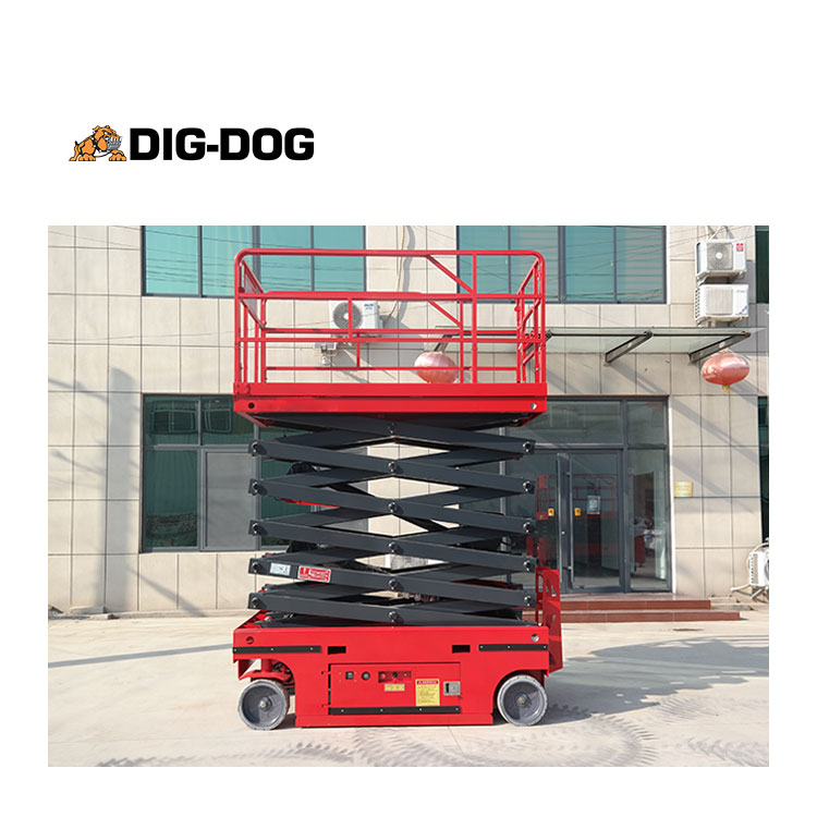 Scissor lift factory all terrain mini manlift self propelled electric scissor lift Aerial work platform scissor lift