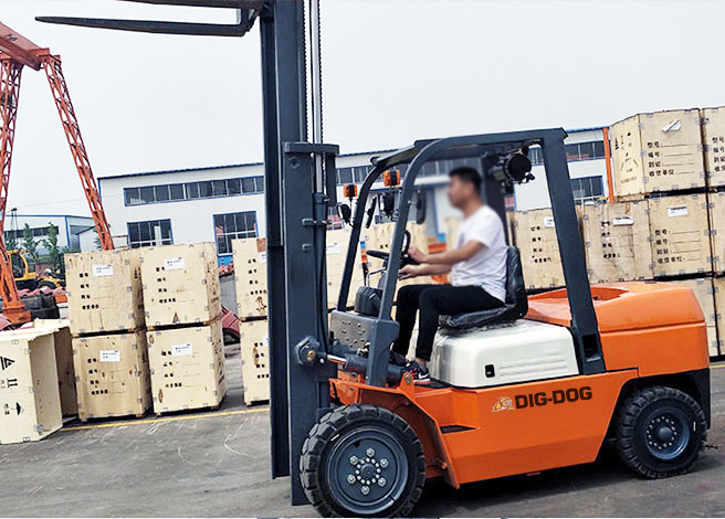 Advantages & Disadvantages of a Diesel Forklift