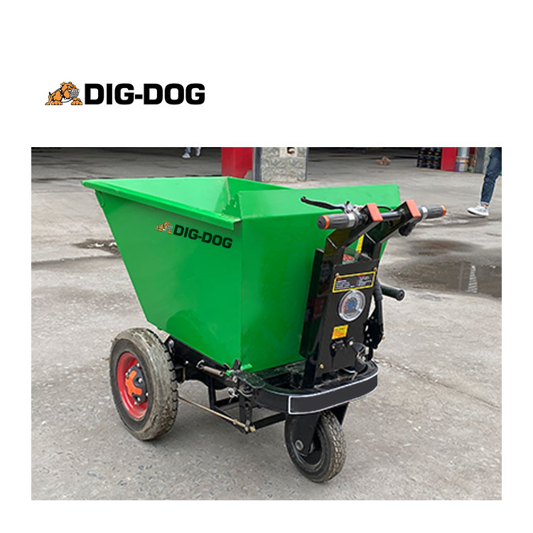 DIG-DOG DEW3S Overland Paw Electric Wheelbarrow Super Handy Electric Tricycle Dump Cart