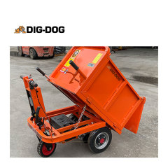 DIG-DOG DEW4 Electrical Wheelbarrow 48v 500 KG Mini Dumper Paw Trolley