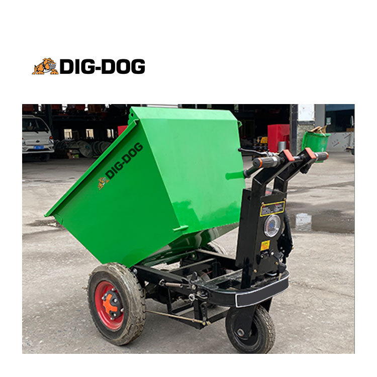 DIG-DOG DEW3S Overland Paw Electric Wheelbarrow Super Handy Electric Tricycle Dump Cart