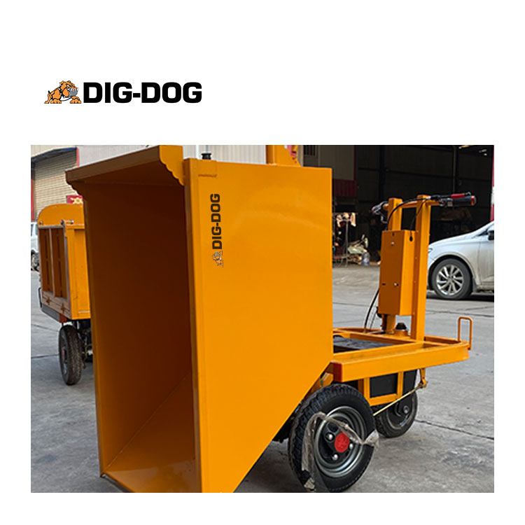 DIG-DOG DEW3 Super Handy Electric Wheelbarrow Mini Dumper