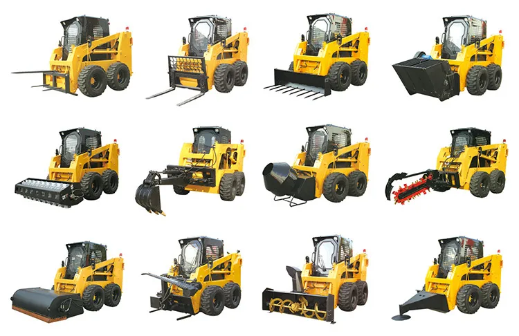 Became a Skid Steer Dealers Today-DIG-DOG skid steers with attachments