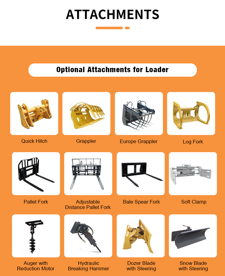 attachments for mini backhoe loader 