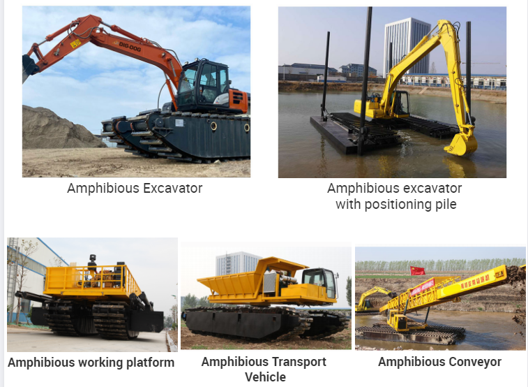 Amphibious Excavator For Sale | Floating Excavator