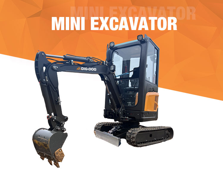 DIG-DOG mini excavator 1.4 ton
