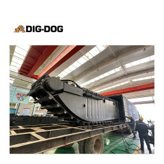 DIG-DOG Amphibious Pontoon Excavator For Sale