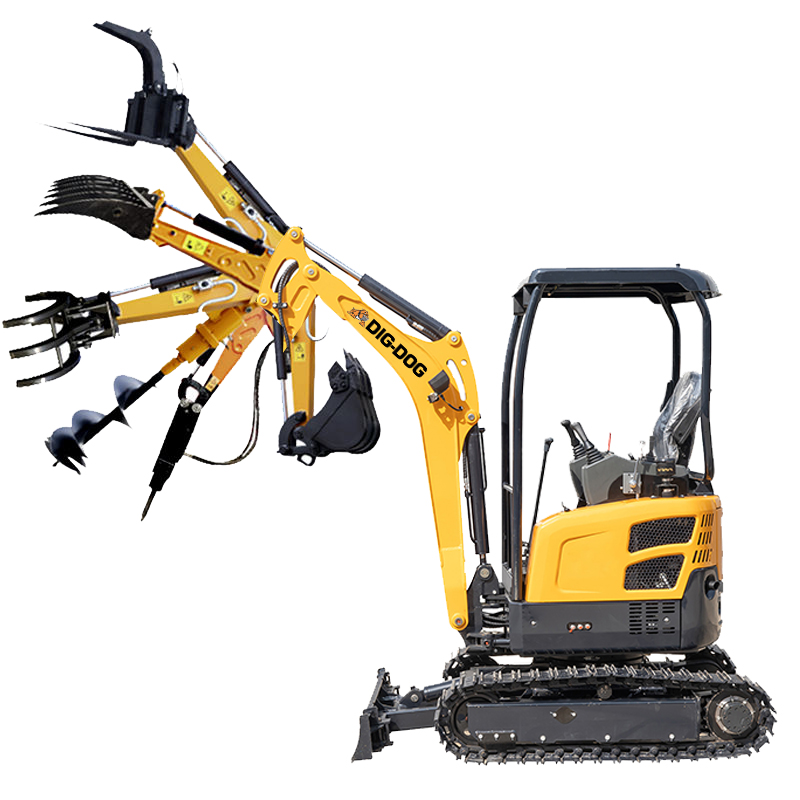 3-4 ton Mini Excavator: How to Choose the Right Machine-DG35 - with attachments