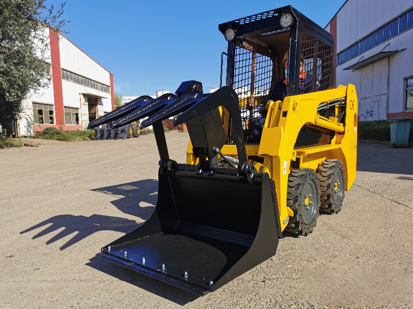 DIG-DOG Launched New Compact Wheel Skid Steer Loader WSL30