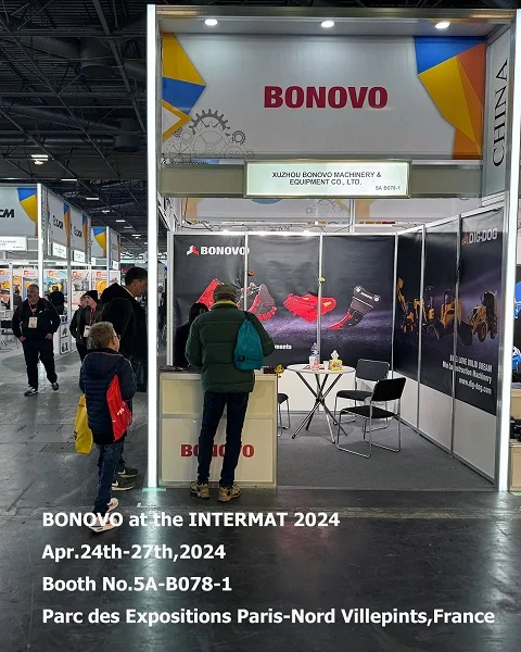 BONOVO Group at INTERMAT 2024 Paris Exhibiton