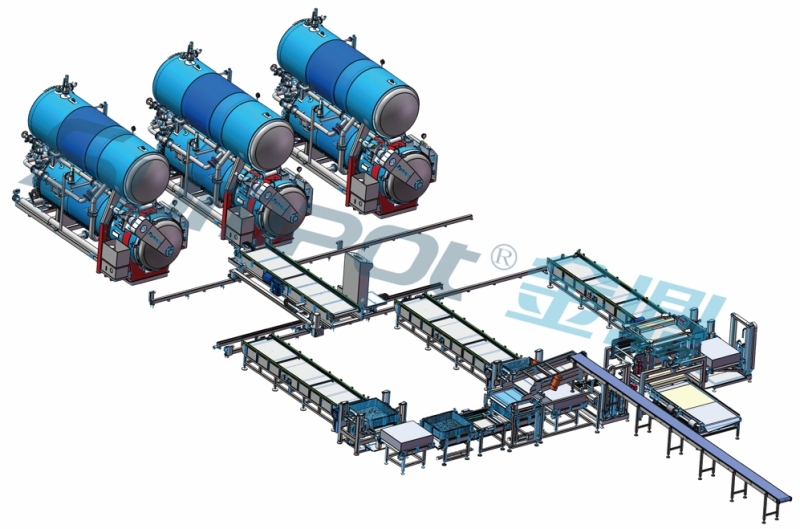 Irregular Automatic Retort Pouch Loader