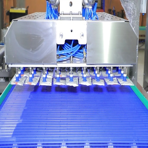 Automated Retort Pouch Unloader