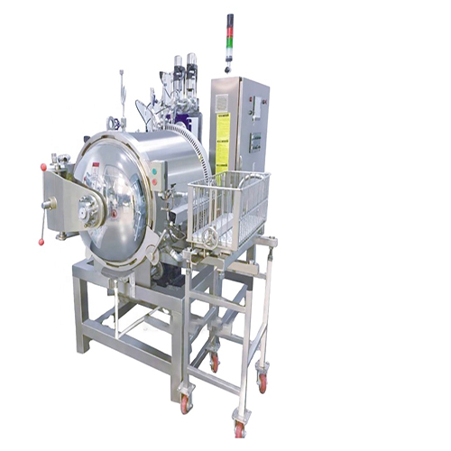 What are the functions of small multifunctional experimental retort autoclave?