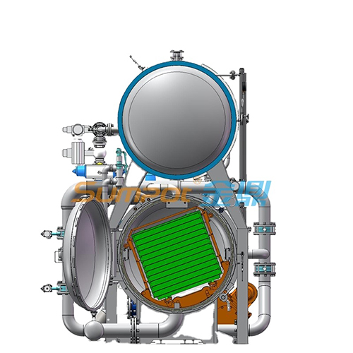 Máquina de autoclave oscilante