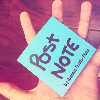 2015 Post_Note by Antonio Smith-Plata