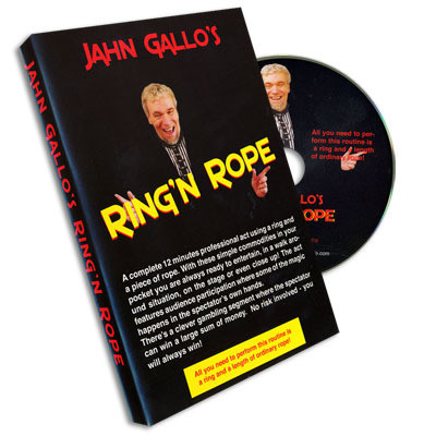 Ring'N Rope by Jahn Gallo ，Ring and Rope Routine