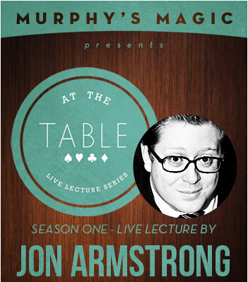 At the Table Live Lecture by Jon Armstrong