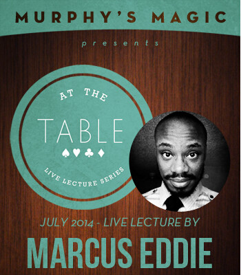 2014 At the Table Live Lecture starring Marcus Eddie