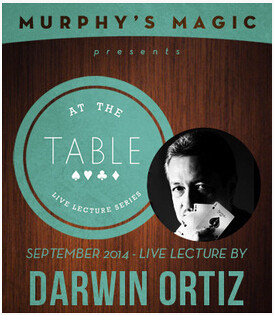 At the Table Live Lecture by Darwin Ortiz