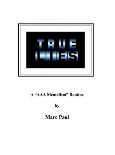 True Lies by Marc Paul