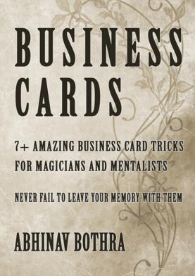 Business Cards by Abhinav Bothra