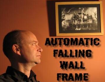 Automatic Falling Wall Frame by Jolyon Jenkins