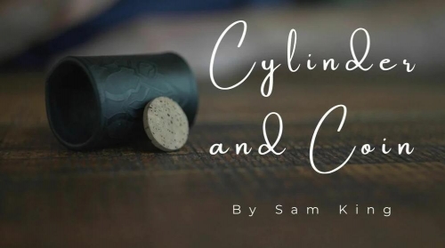 Cylinder and Coin by Samuel King