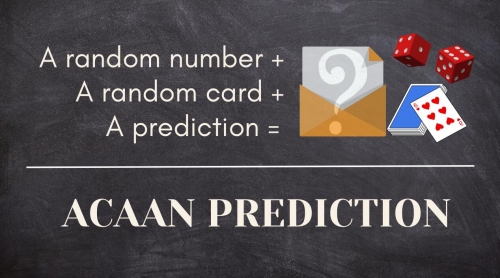 Acaan Prediction by Francesco Ceriani