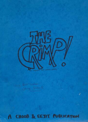 The Crimp by Jerry Sadowitz 1-64 (600 pages)