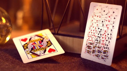 4 Index Bicycle Playing Cards by Jordan Victoria