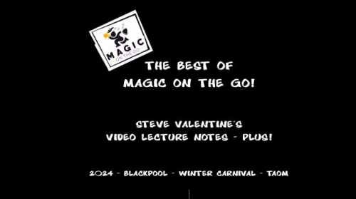 Steve Valentine's Video Lecture Notes (Blackpool Convention 2024)