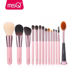 MSQ New 14 pcs PCs set makeup brushes professional brush maquiagem powder eye shadow brushes makeup brushes cosmetics tools