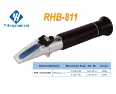RHB-811 ATC milk 0-15% M-10 0-15% MDT optical refractometer