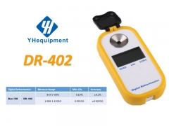 DR-402 Brix 0-50% 1.000-1.130SG Beer Digital Refractometer