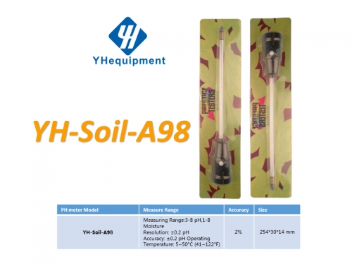 YH-Soil-A98 A98 New Soil PH Level Moisture Light Tester Meter Flower Plant Crop Hydroponics Analyzer