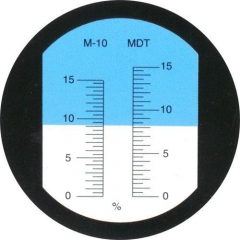 RHB-811 ATC milk 0-15% M-10 0-15% MDT optical refractometer