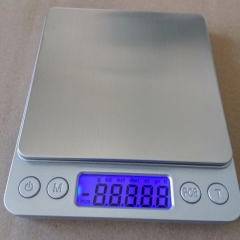 I2000-3 3kg Capacity LCD Digital Electronic Scales