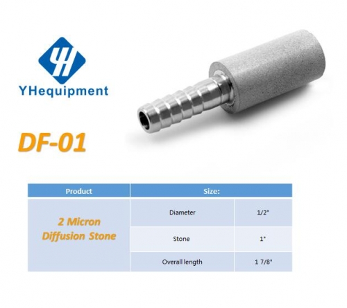 DS-01 Diffusion Aeration Oxygen Stone 2 Micron Diffusion  Stone home brew