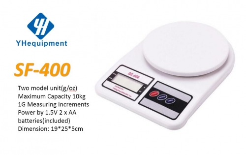 SF-400 10kg Capacity Digital Electronic Scales