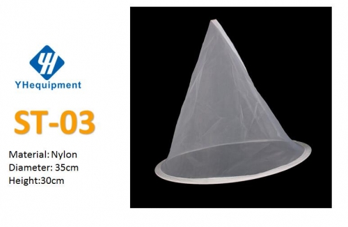ST-03  beekeeping tools conical nylon honey strainer