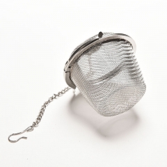 TB-02  Diam Tea Mesh Stainless Steel Herbal Ball Infuser Tea Strainer