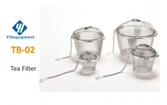 TB-02  Diam Tea Mesh Stainless Steel Herbal Ball Infuser Tea Strainer