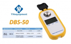 DBS-50 Brix 0-50% 0-28% Salinity Digital Refractometer