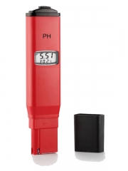 YH-081 High Accuracy Pen type pH Temperature Meter Tester dual display ATC