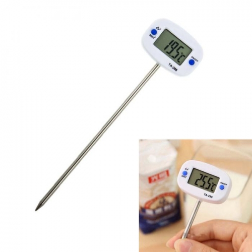 YH-288 Pin Shape Digital Termometer Instant Read Pocket Oil Milk Coffee Water Test Kitchen Cooking Thermometer