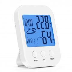 YH-TH202 Digital thermometer / hygrometer Humidity Meter Weather Station Tester Temperature clock