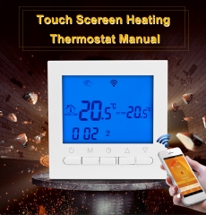 YH02B05 WIFI Heating Thermostat 16A Digital LCD Display Heating Programmable Thermostat Temperature Controller