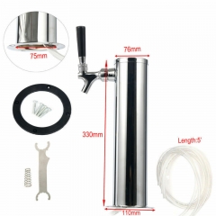 YHBT-01 Single 1 Tap Draft Beer Tower faucet bar accessoires