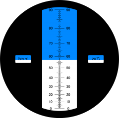 RHB0-90 Brix 0-90% optical refractometer