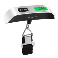 YHGY-014 50kg110lb Digital Electronic Luggage Scale Portable Suitcase Scale Handled Travel Bag Weighting Fish Hook Hanging Scale